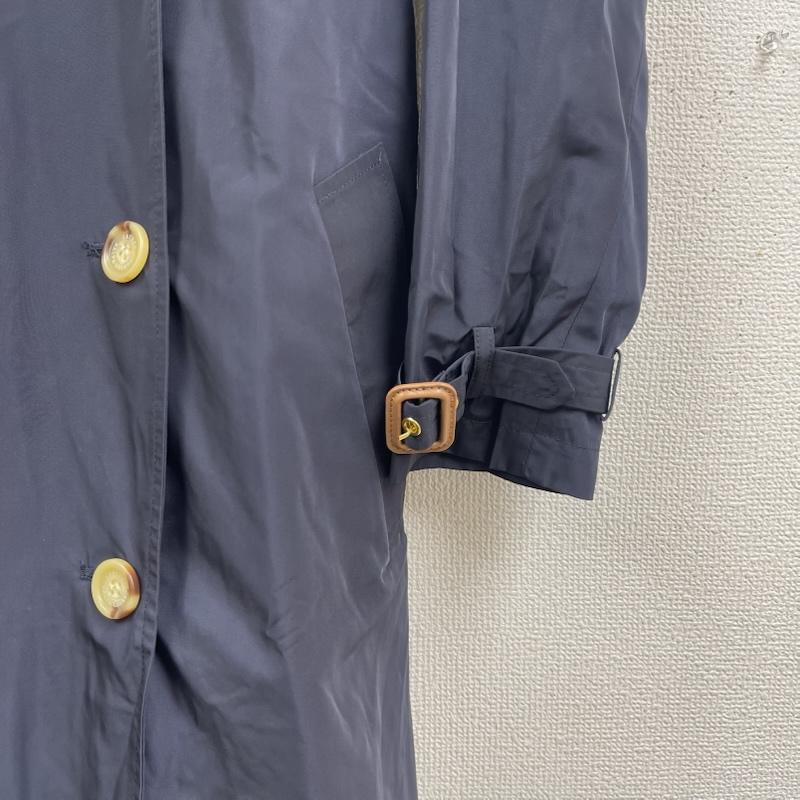 ローレンラルフローレン LAUREN RALPH LAUREN コート コート一般 ダブルブレスト ウエスト ベルトトレンチ ロング コート XS 紺 / ネイビー / navy レディース USED 古着 中古 50161515