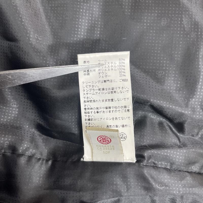 ステューシー STUSSY ジャケット、上着 ダウンベスト ロゴ刺繍 ヘリンボーン柄 フード ダウンベスト M 灰 / グレー / gray メンズ USED 古着 中古 50161517