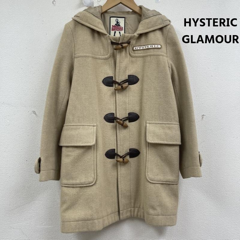 ヒステリックグラマー HYSTERIC GLAMOUR コート コート一般 日本製 ロゴパッチ ベージュ ダッフルコート 2ac-7650 FREE ベージュ / ベージュ / beige レディース USED 古着 中古 50161518