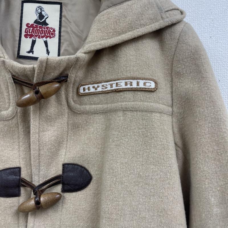 ヒステリックグラマー HYSTERIC GLAMOUR コート コート一般 日本製 ロゴパッチ ベージュ ダッフルコート 2ac-7650 FREE ベージュ / ベージュ / beige レディース USED 古着 中古 50161518