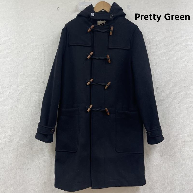 プリティーグリーン Pretty Green コート コート一般 ポルトガル製 クラシック デザイン フード ダッフル コート 2 黒 / ブラック / black メンズ USED 古着 中古 50161519