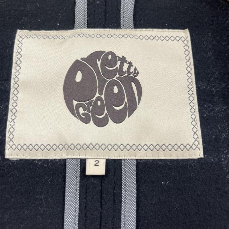 プリティーグリーン Pretty Green コート コート一般 ポルトガル製 クラシック デザイン フード ダッフル コート 2 黒 / ブラック / black メンズ USED 古着 中古 50161519