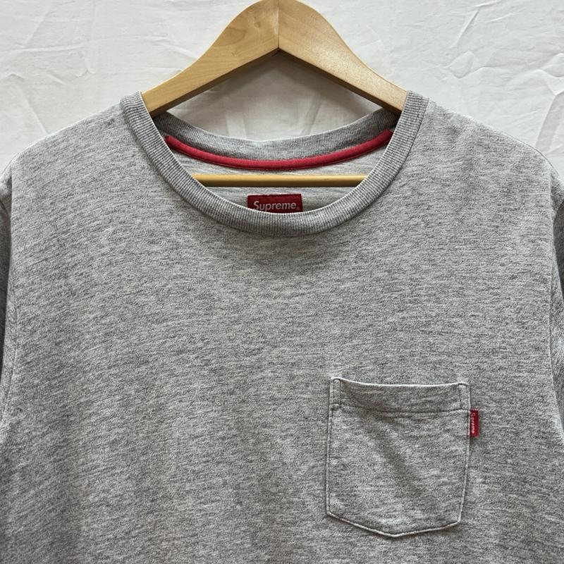 シュプリーム Supreme Tシャツ 半袖 霜降り クルーネック ポケット Tシャツ ポケT M メンズ USED 古着 中古 50161526