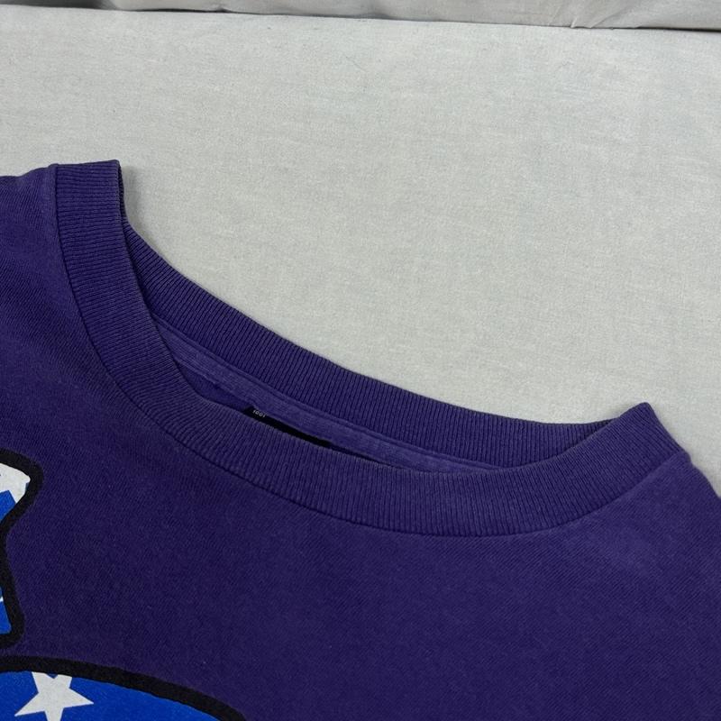ステューシー STUSSY Tシャツ 半袖 00年代 星条旗柄 スカル Sリンク クルーネック 半袖 Tシャツ 00s XL メンズ USED 古着 中古 50161527