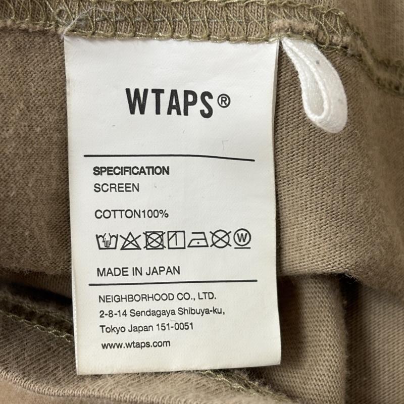 ダブルタップス WTAPS Tシャツ 半袖 SCREEN ロゴ プリント クルーネック 半袖 Tシャツ 2 メンズ USED 古着 中古 50161529