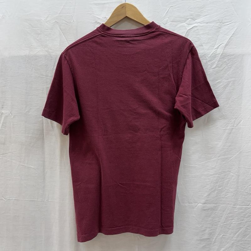 ステューシー STUSSY Tシャツ 半袖 90年代 ビンテージ USA製 チェックロゴ クルーネック 半袖 Tシャツ 90s VINTAGE S えんじ / ワインレッド / dark red メンズ USED 古着 中古 50161531