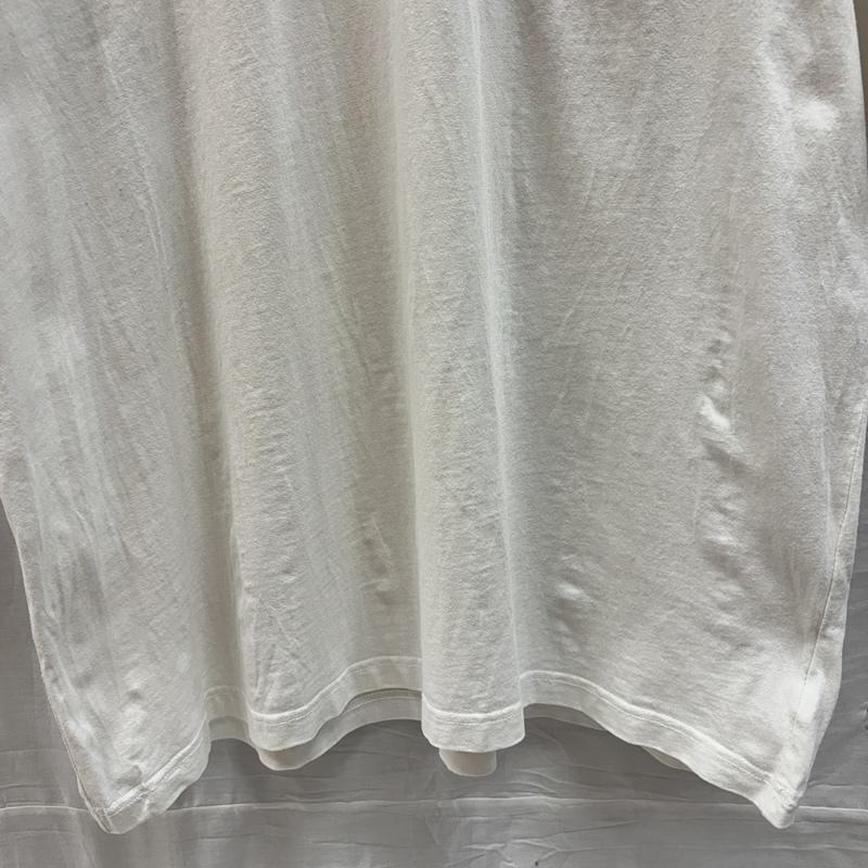ステューシー STUSSY Tシャツ 半袖 クラウンロゴ 刺繍 ポケット Tシャツ ポケT ビッグサイズ XL 白 / ホワイト / white メンズ USED 古着 中古 50161532