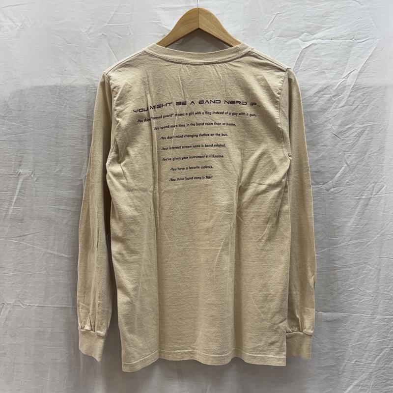 ギルダン GILDAN Tシャツ 長袖 BAND N.E.R.D エヌイーアールディー ロゴ プリント バンド Tシャツ ロンT S メンズ USED 古着 中古 50161538