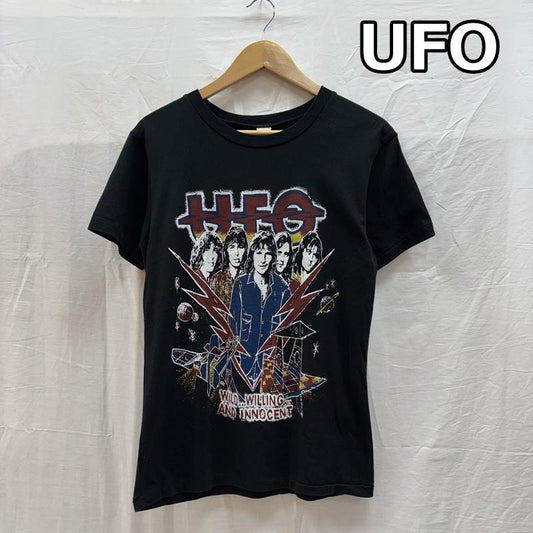 古着 USED Tシャツ 半袖 UFO ユーエフオー ロゴ プリント バンド Tシャツ バンT Mahagamage USA製 L メンズ USED 古着 中古 50161539