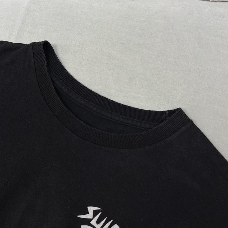 古着 USED Tシャツ 半袖 スイサイダルテンデンシー SUICIDAL SKATE Sロゴ プリント クルーネック Tシャツ USA製 M 黒 / ブラック / black メンズ USED 古着 中古 50161541