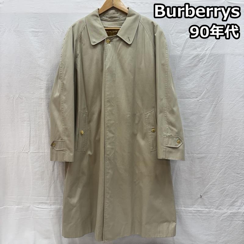 バーバリーズ BURBERRYS コート コート一般 90年代 ビンテージ ステンカラー コート ウール ノバチェックライナー取り外し可 90s VINTAGE - メンズ USED 古着 中古 50161544
