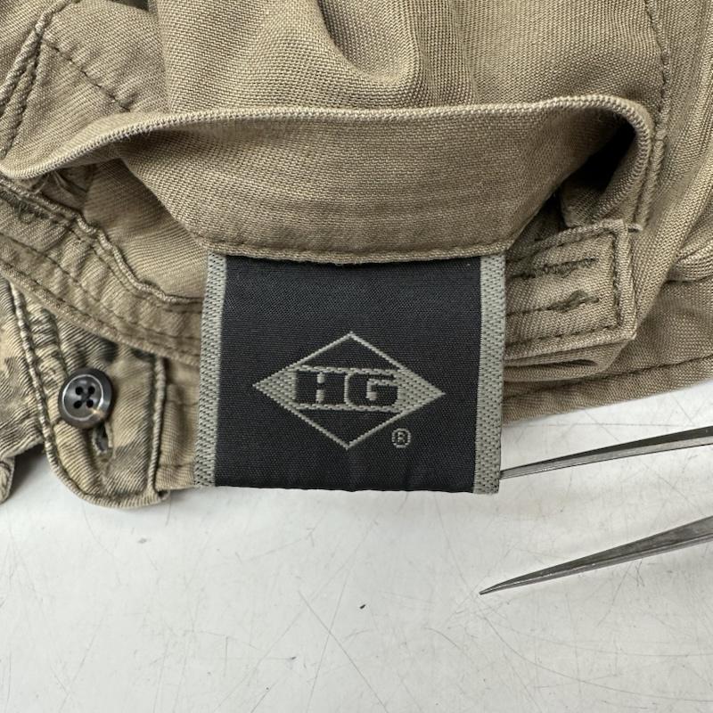 ヒステリックグラマー HYSTERIC GLAMOUR シャツ、ブラウス 長袖 迷彩 タイガー カモ ミリタリー シャツ カートコバーン 4AH-1652 M カーキオリーブ / カーキオリーブ / メンズ USED 古着 中古 50161545