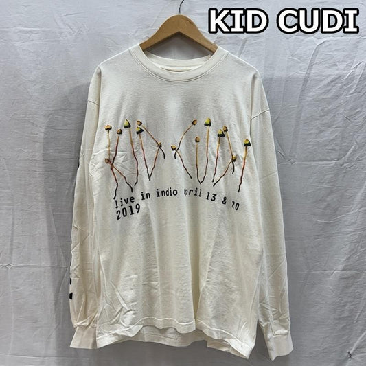 古着 USED Tシャツ 長袖 KID CUDI キッドカディ ILLUSIONS CPFM バンド Tシャツ 長袖 ロンT L メンズ USED 古着 中古 50161547
