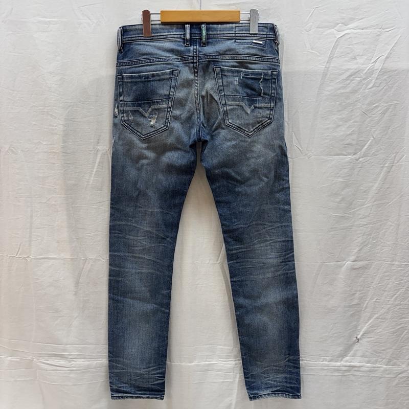 ディーゼル DIESEL パンツ デニム、ジーンズ THOMMER ダメージリペア加工 ストレッチ スリム デニム パンツ 30インチ メンズ USED 古着 中古 50161553