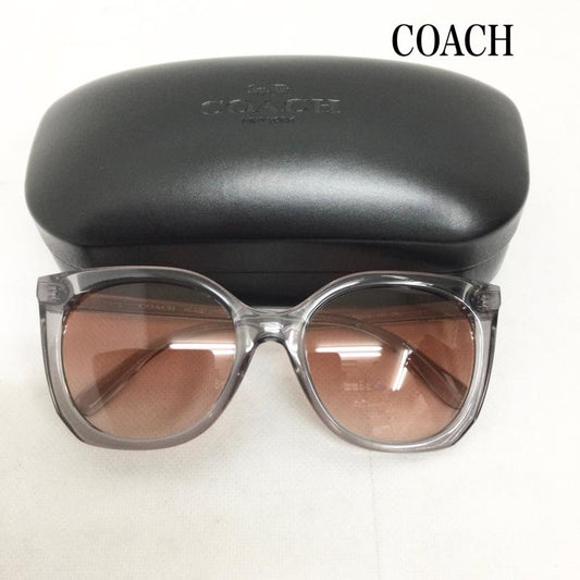 コーチ COACH めがね・サングラス サングラス COACH コーチ サングラス プラスチック 517613 - 灰 / グレー / gray レディース USED 古着 中古 50161564