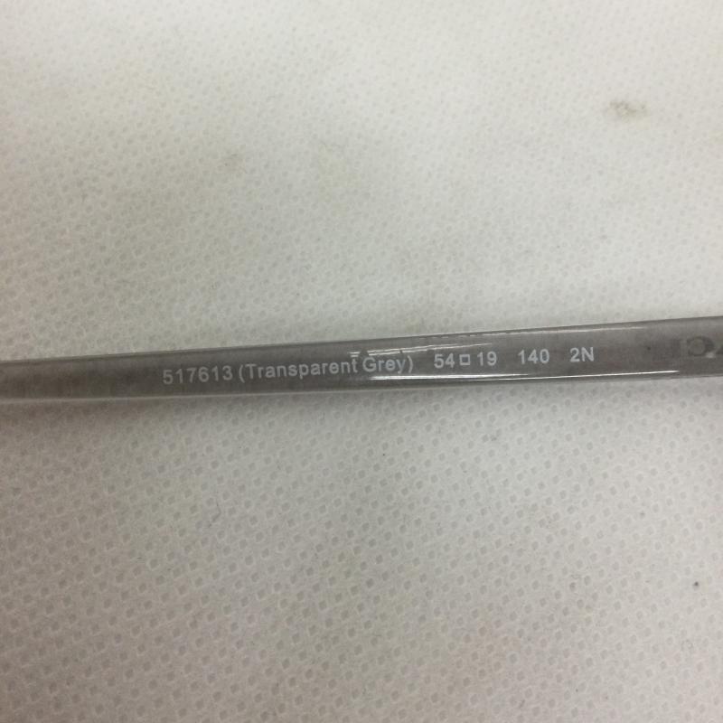 コーチ COACH めがね・サングラス サングラス COACH コーチ サングラス プラスチック 517613 - 灰 / グレー / gray レディース USED 古着 中古 50161564