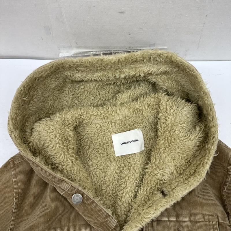 アンダーカバーイズム UNDERCOVERISM ジャケット、上着 ジャンパー、ブルゾン 裏地 ボア コーデュロイ フーデッド ジャケット H4206-2 2 茶 / ブラウン / brown メンズ USED 古着 中古 50161575