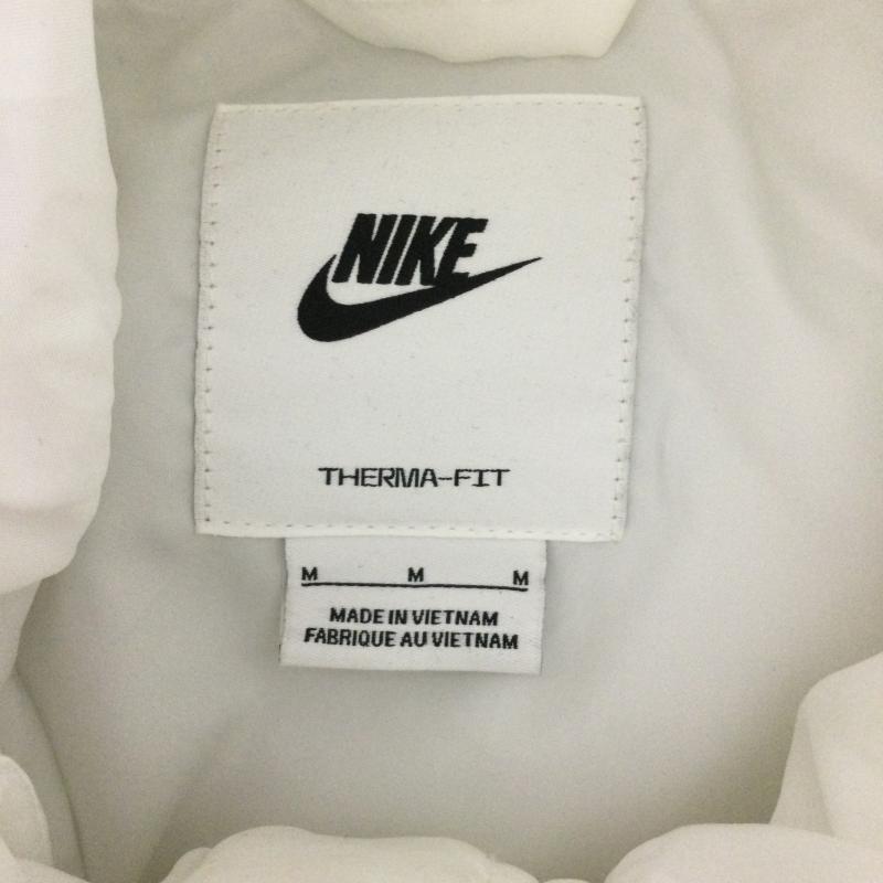 ナイキ NIKE ジャケット、上着 ジャンパー、ブルゾン スポーツウェア クラシック パファー Therma-FIT ルーズ フーデッド ジャケット FB7673-100 M 無地 白 / ホワイト / white レディース USED 古着 中古 50161579