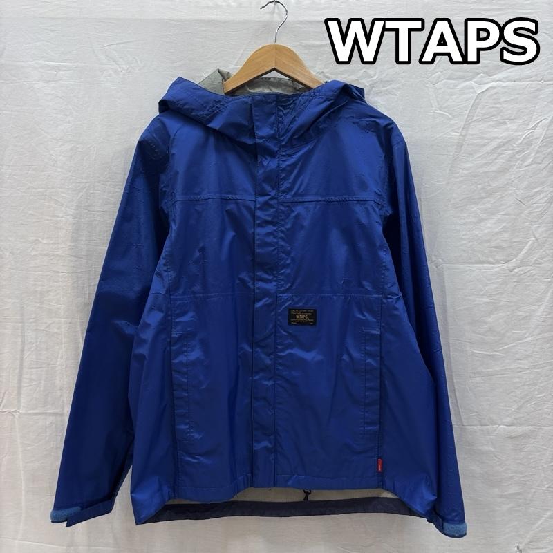 ダブルタップス WTAPS ジャケット、上着 ジャンパー、ブルゾン 141GWDT-JKM03 リップストップ ナイロン ジャケット CONCRETE ENVIRONMENT 3 青 / ブルー / blue メンズ USED 古着 中古 50161581