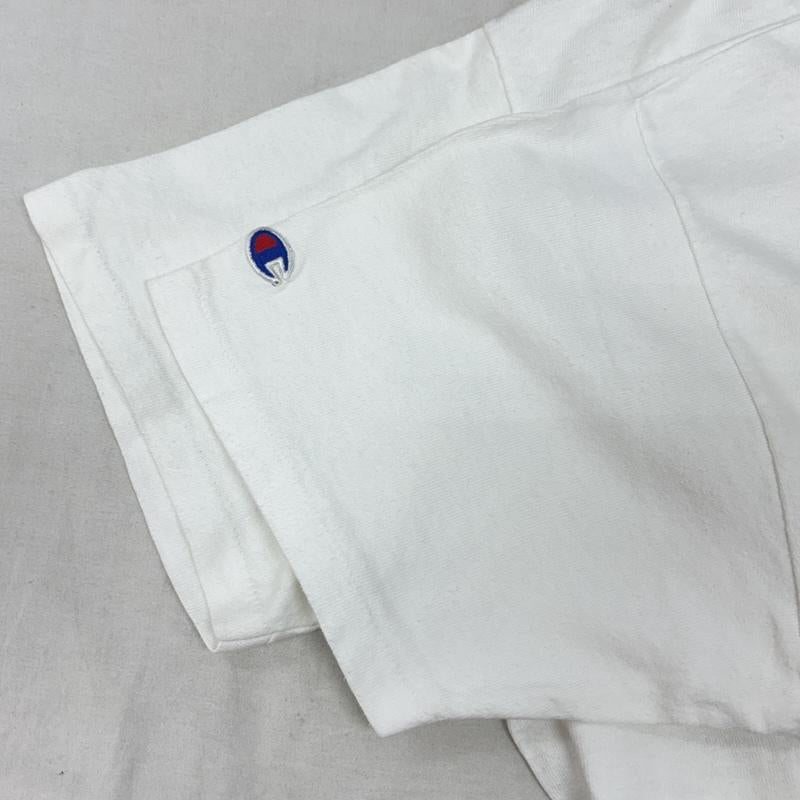 チャンピオン Champion Tシャツ 半袖 90年代 ビンテージ USA製 刺繍タグ 半袖 Tシャツ 90s VINTAGE L 白 / ホワイト / white メンズ USED 古着 中古 50161588