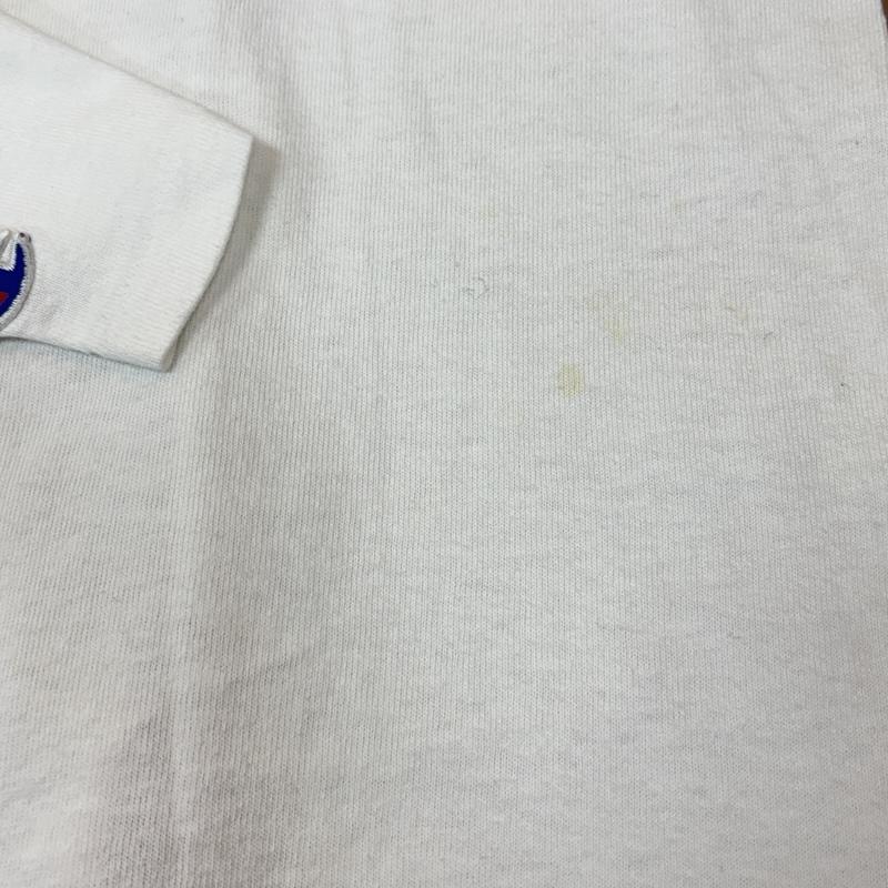 チャンピオン Champion Tシャツ 半袖 90年代 ビンテージ USA製 刺繍タグ 半袖 Tシャツ 90s VINTAGE L 白 / ホワイト / white メンズ USED 古着 中古 50161588