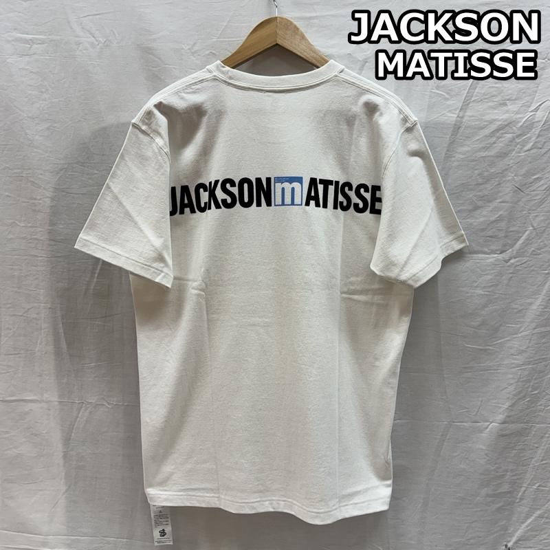 ジャクソンマティス JACKSON MATISSE Tシャツ 半袖 バック フェルト ロゴ クルーネック ポケット Tシャツ ポケT JM22AWMA02 L メンズ USED 古着 中古 50161589