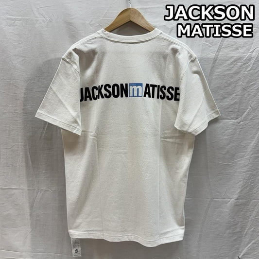 ジャクソンマティス JACKSON MATISSE Tシャツ 半袖 バック フェルト ロゴ クルーネック ポケット Tシャツ ポケT JM22AWMA02 L メンズ USED 古着 中古 50161589