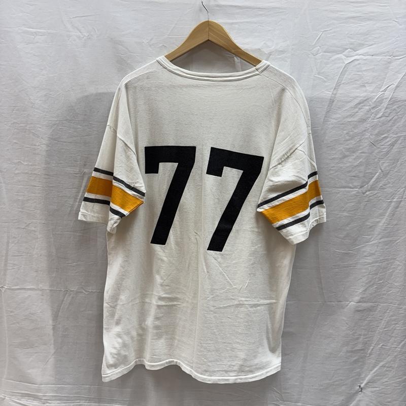 ヴィンテージ VINTAGE Tシャツ 半袖 TECH77 ナンバリング プリント フットボール Tシャツ - メンズ USED 古着 中古 50161591