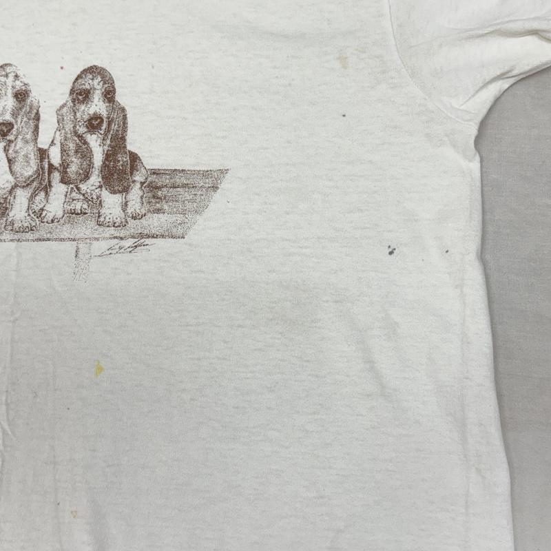 フルーツオブザルーム FRUIT OF THE LOOM Tシャツ 半袖 90年代 ビンテージ USA製 犬 ドッグ プリント Tシャツ 90s VINTAGE XL メンズ USED 古着 中古 50161593