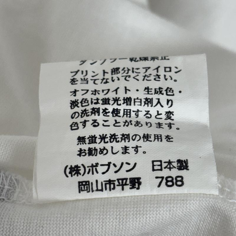 ケンゾージーンズ KENZOJEANS Tシャツ 半袖 バック フラワー ロゴ クルーネック 半袖 Tシャツ FREE 白 / ホワイト / white メンズ USED 古着 中古 50161597