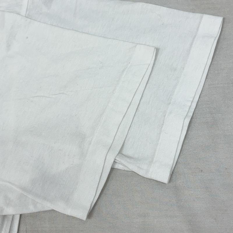 ケンゾージーンズ KENZOJEANS Tシャツ 半袖 バック フラワー ロゴ クルーネック 半袖 Tシャツ FREE 白 / ホワイト / white メンズ USED 古着 中古 50161597