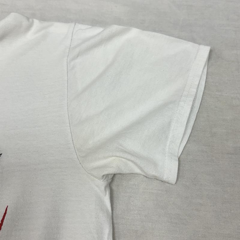 ギルダン GILDAN Tシャツ 半袖 DARK KNIGHT ダークナイト ヒースレジャー ジョーカー アメコミ Tシャツ M 白 / ホワイト / white メンズ USED 古着 中古 50161598