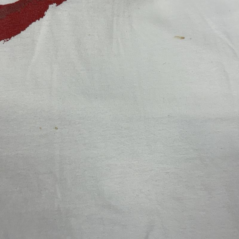 ギルダン GILDAN Tシャツ 半袖 DARK KNIGHT ダークナイト ヒースレジャー ジョーカー アメコミ Tシャツ M 白 / ホワイト / white メンズ USED 古着 中古 50161598