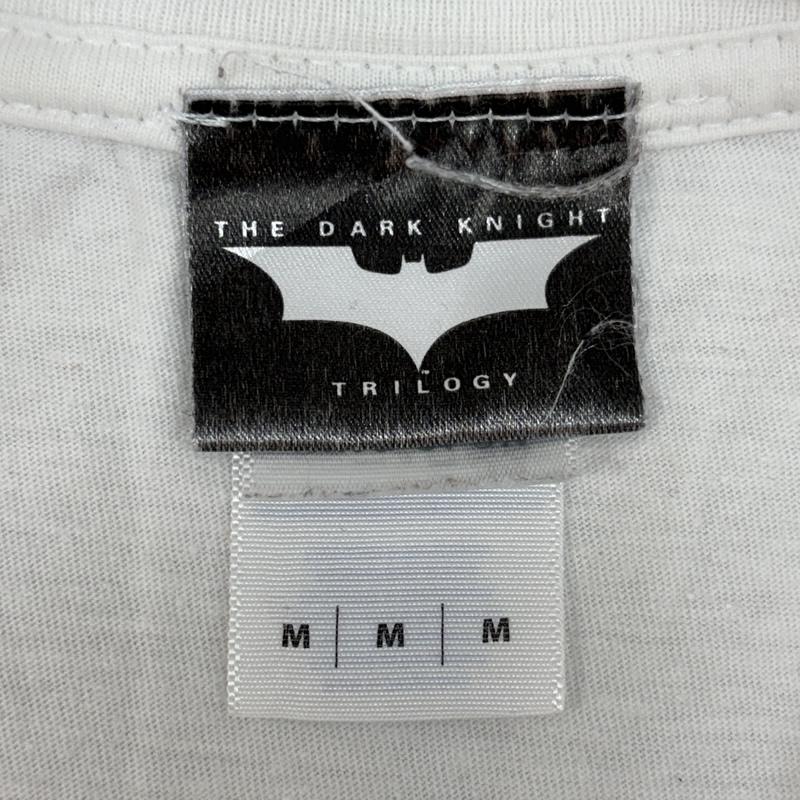 ギルダン GILDAN Tシャツ 半袖 DARK KNIGHT ダークナイト ヒースレジャー ジョーカー アメコミ Tシャツ M 白 / ホワイト / white メンズ USED 古着 中古 50161598