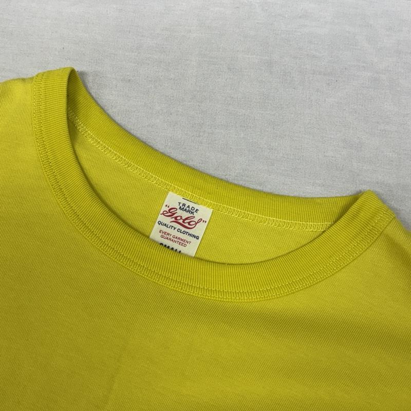 ゴールド GOLD Tシャツ 半袖 GL79024 スビンコットン ヘビーオンス ポケット Tシャツ ドロップショルダー S メンズ USED 古着 中古 50161599