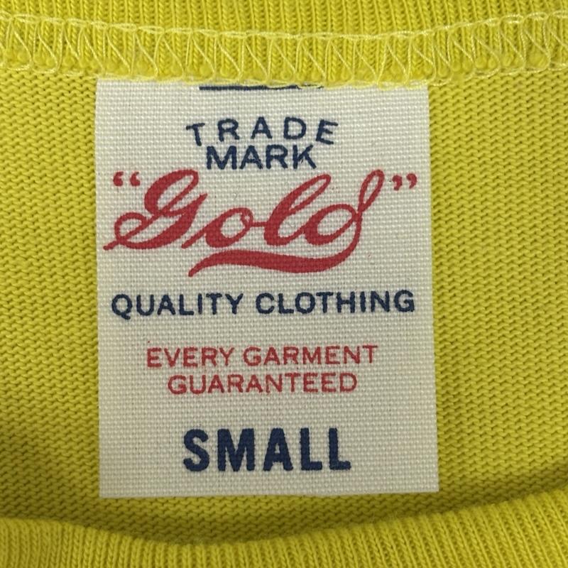 ゴールド GOLD Tシャツ 半袖 GL79024 スビンコットン ヘビーオンス ポケット Tシャツ ドロップショルダー S メンズ USED 古着 中古 50161599