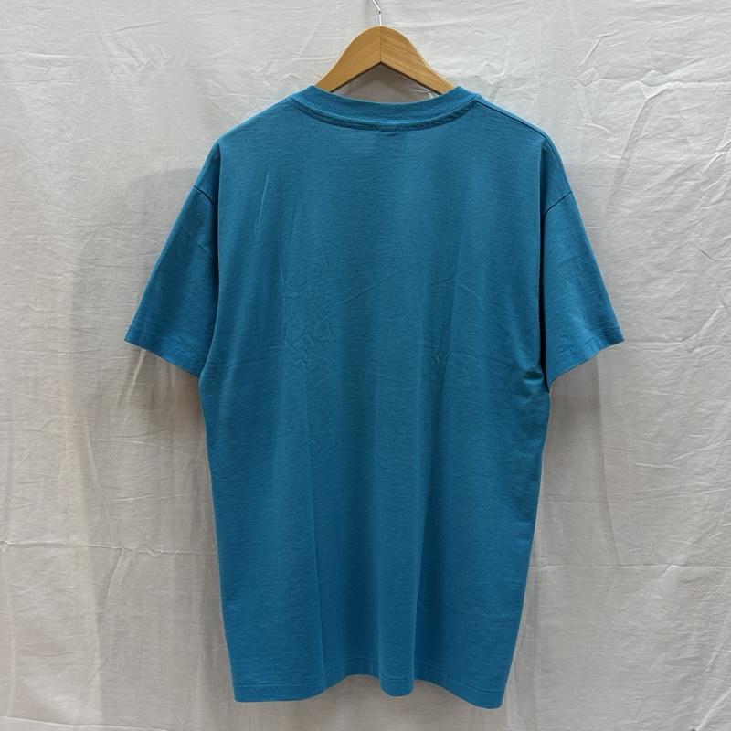ゲス Guess Tシャツ 半袖 90年代 ビンテージ USA製 Hanes ヘインズ 筆記体 刺繍ロゴ Tシャツ 90s VINTAGE L メンズ USED 古着 中古 50161601