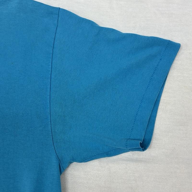 ゲス Guess Tシャツ 半袖 90年代 ビンテージ USA製 Hanes ヘインズ 筆記体 刺繍ロゴ Tシャツ 90s VINTAGE L メンズ USED 古着 中古 50161601