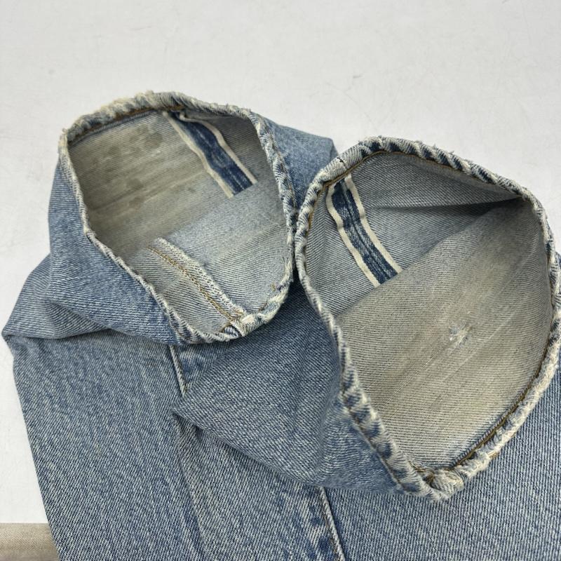 リーバイス Levi s パンツ デニム、ジーンズ 80s USA製 501 ボタンフライ デニム パンツ 524 - インディゴ / インディゴ / Indigo メンズ USED 古着 中古 50161605