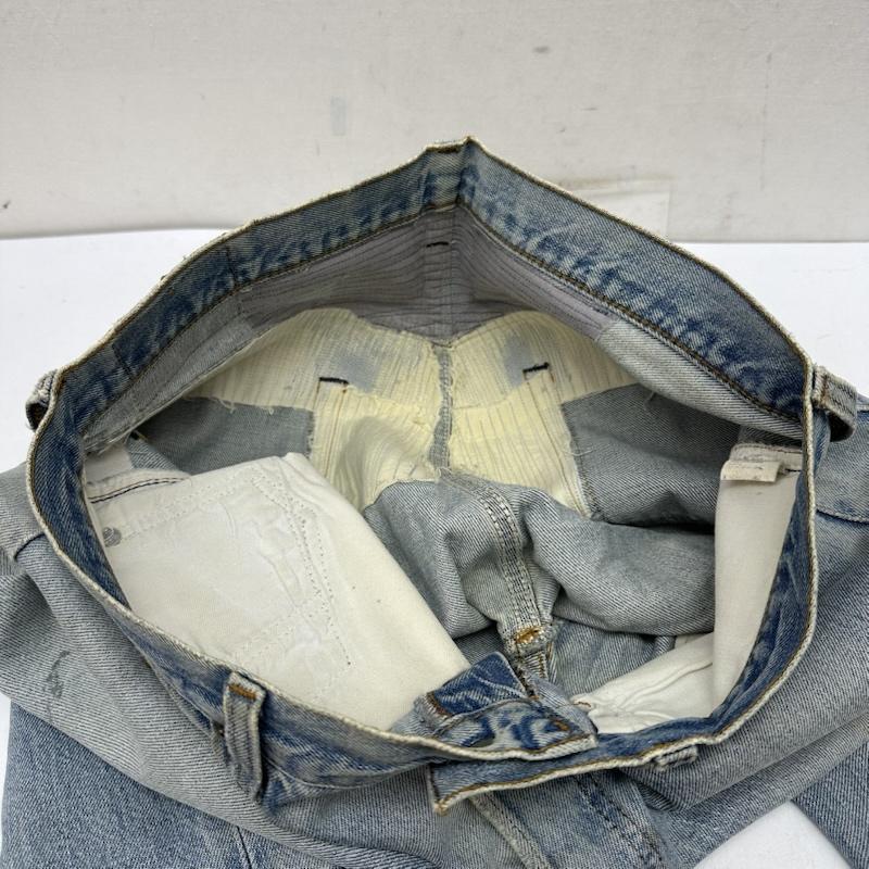 リーバイス Levi s パンツ デニム、ジーンズ 80s USA製 501 ボタンフライ デニム パンツ 524 - インディゴ / インディゴ / Indigo メンズ USED 古着 中古 50161605