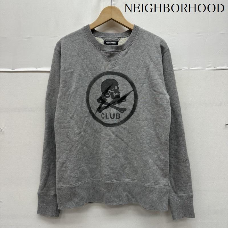 ネイバーフッド NEIGHBORHOOD トレーナー 長袖 FRAGMENT DESIGN スカル プリント スウェット 142MBFRN-CSM02S M 灰 / グレー / gray メンズ USED 古着 中古 50161607