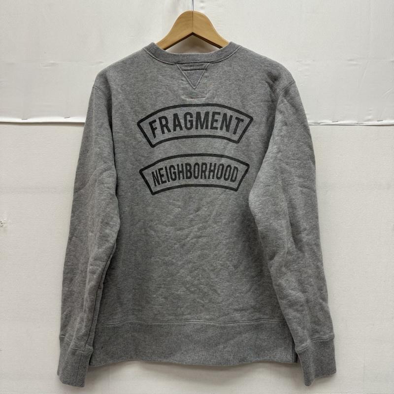 ネイバーフッド NEIGHBORHOOD トレーナー 長袖 FRAGMENT DESIGN スカル プリント スウェット 142MBFRN-CSM02S M 灰 / グレー / gray メンズ USED 古着 中古 50161607