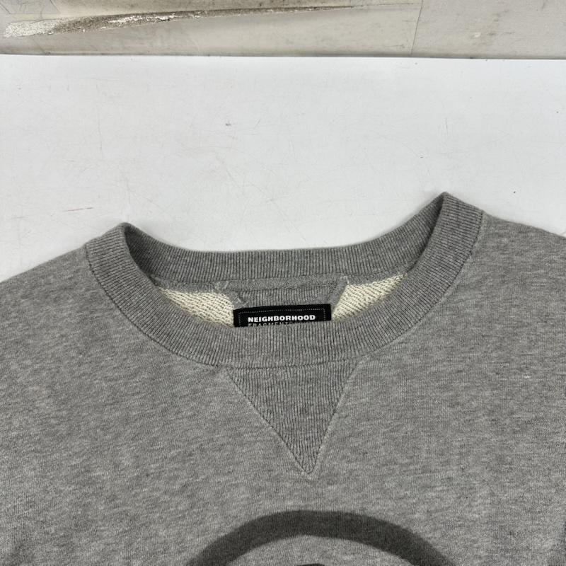 ネイバーフッド NEIGHBORHOOD トレーナー 長袖 FRAGMENT DESIGN スカル プリント スウェット 142MBFRN-CSM02S M 灰 / グレー / gray メンズ USED 古着 中古 50161607