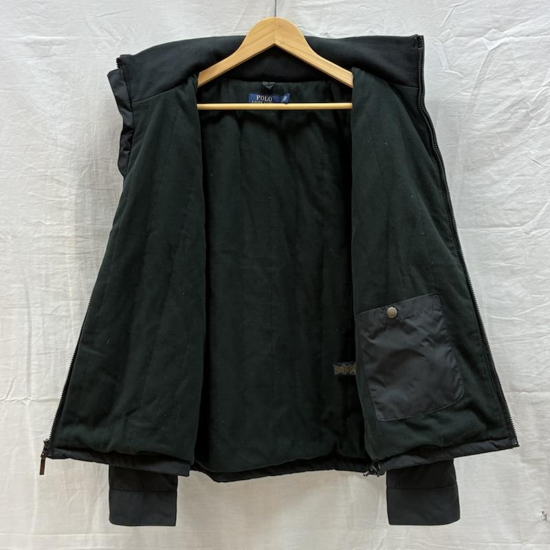 ポロラルフローレン POLO RALPH LAUREN ジャケット、上着 ジャンパー、ブルゾン 2WAY 収納 フード 中綿 ジップアップ ナイロン ジャケット ブルゾン 裏フリース ポニー 刺繍 L メンズ USED 古着 中古 50161619