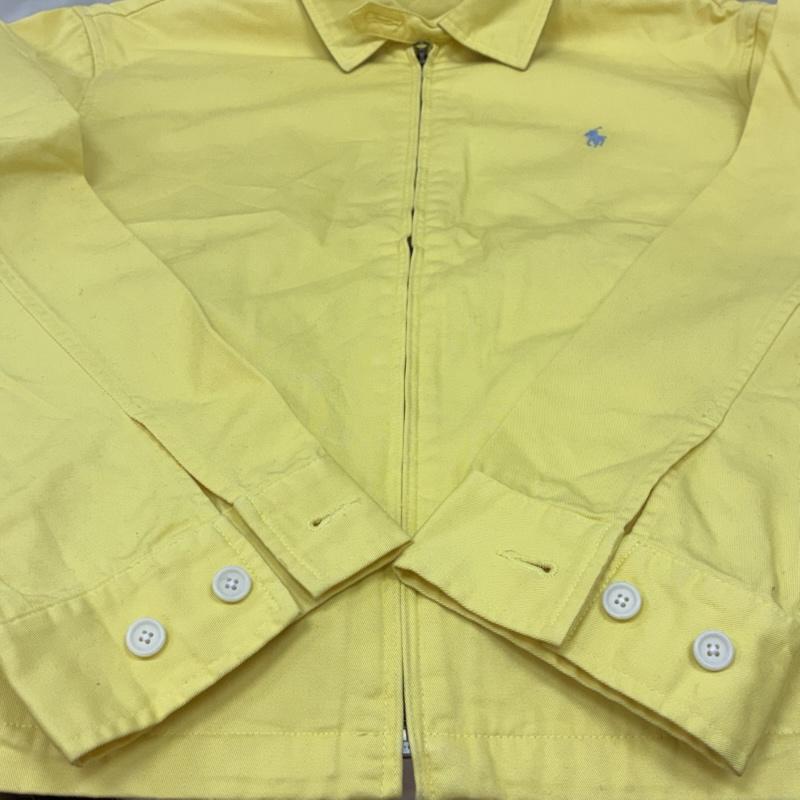 ポロバイラルフローレン Polo by RALPH LAUREN ジャケット、上着 ジャンパー、ブルゾン ポニー 刺繍 コットン ジップアップ ブルゾン スイングトップ L メンズ USED 古着 中古 50161621
