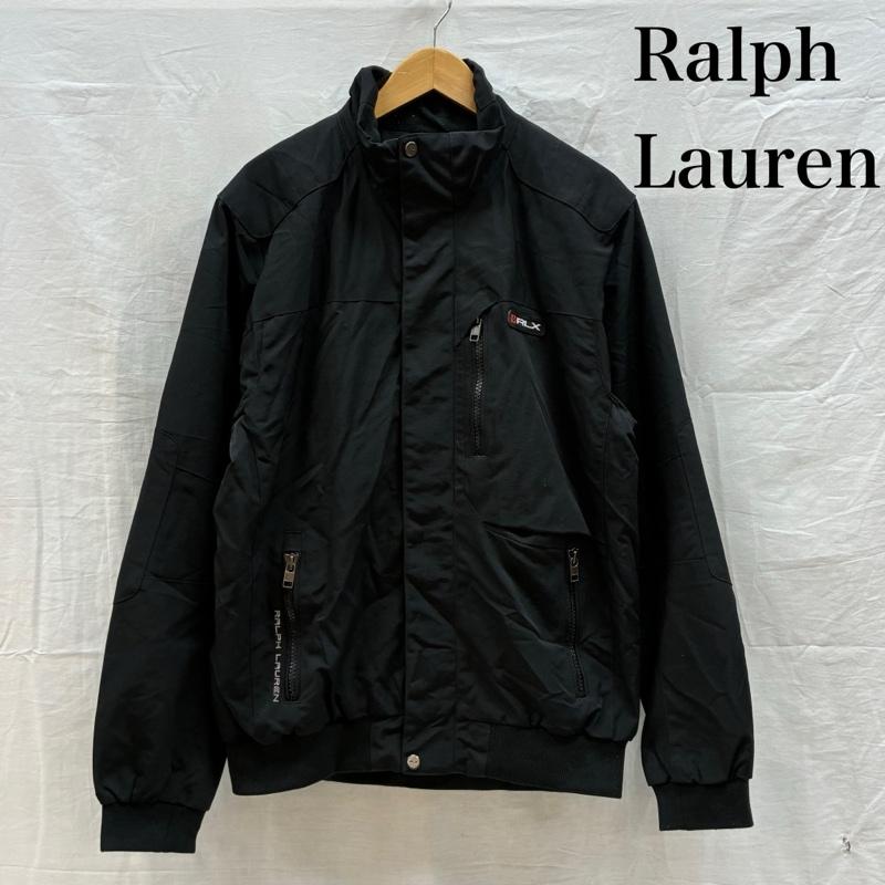 ラルフローレン RALPHLAUREN ジャケット、上着 ジャンパー、ブルゾン RLX 裏メッシュ スタンドカラー ナイロン ジャケット ジップアップ ブルゾン L メンズ USED 古着 中古 50161622
