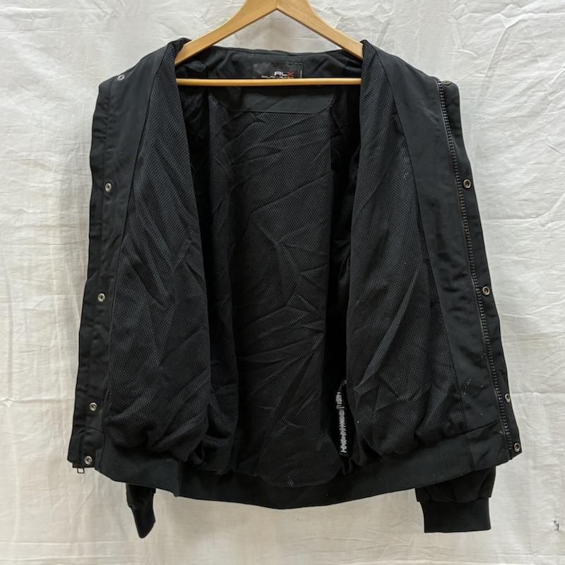 ラルフローレン RALPHLAUREN ジャケット、上着 ジャンパー、ブルゾン RLX 裏メッシュ スタンドカラー ナイロン ジャケット ジップアップ ブルゾン L メンズ USED 古着 中古 50161622