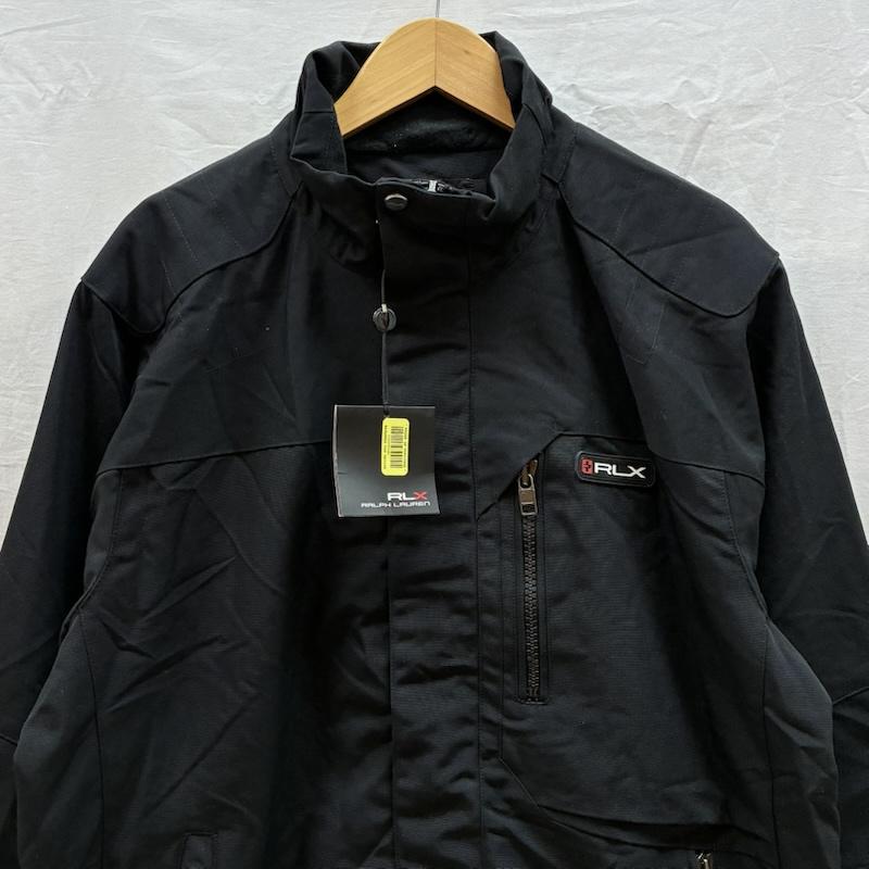 ラルフローレン RALPHLAUREN ジャケット、上着 ジャンパー、ブルゾン RLX 裏メッシュ スタンドカラー ナイロン ジャケット ジップアップ ブルゾン L メンズ USED 古着 中古 50161623