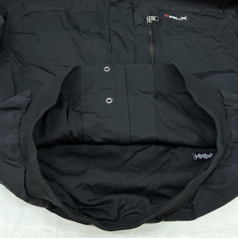 ラルフローレン RALPHLAUREN ジャケット、上着 ジャンパー、ブルゾン RLX 裏メッシュ スタンドカラー ナイロン ジャケット ジップアップ ブルゾン XL メンズ USED 古着 中古 50161624
