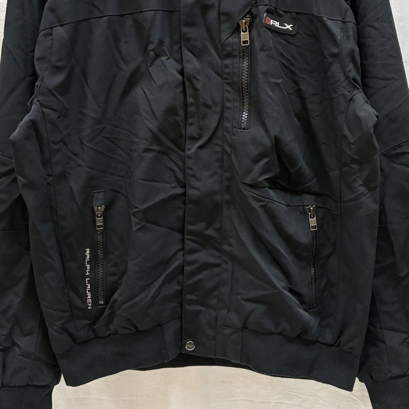 ラルフローレン RALPHLAUREN ジャケット、上着 ジャンパー、ブルゾン RLX 裏メッシュ スタンドカラー ナイロン ジャケット ジップアップ ブルゾン XL メンズ USED 古着 中古 50161624
